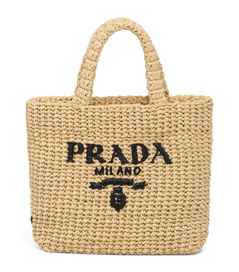 prada croche bag|Prada small crochet tote bag.